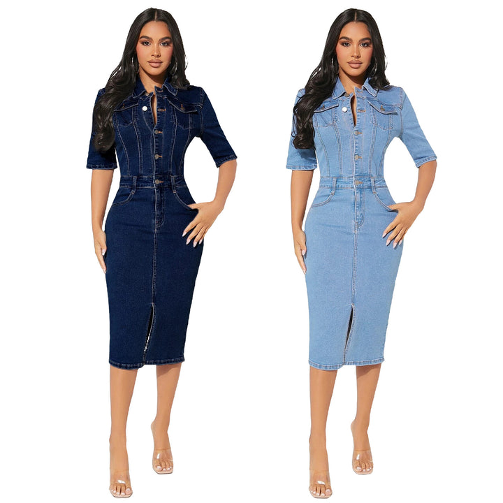 Women's Fashion Denim Dress