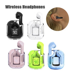 New Mini Transparent Bluetooth Earbuds with ENC Noise Reduction