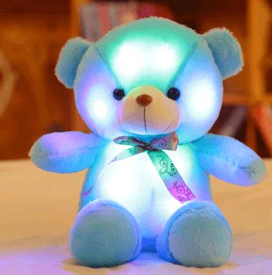 Ours en peluche lumineux pour enfants