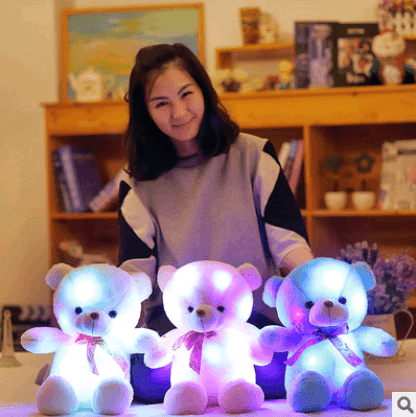 Ours en peluche lumineux pour enfants