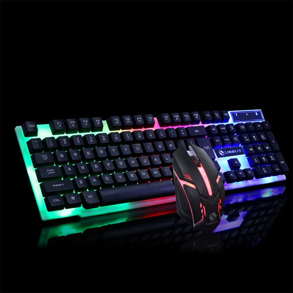 GTX300 Gaming  Keyboard &  Mouse Glowing Set