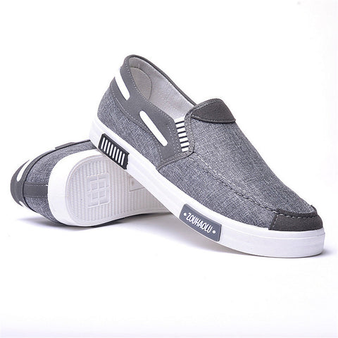 Men's Casual Breathable Wear-Resistant Canvas Shoes