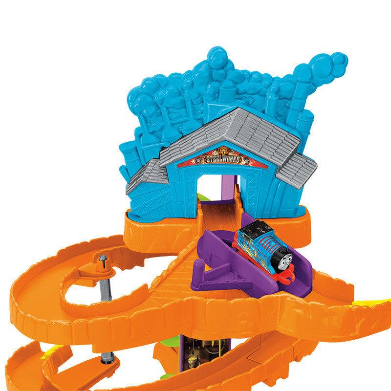 Mini Train Steelworks Adventure Track Set Children's Educational Toys