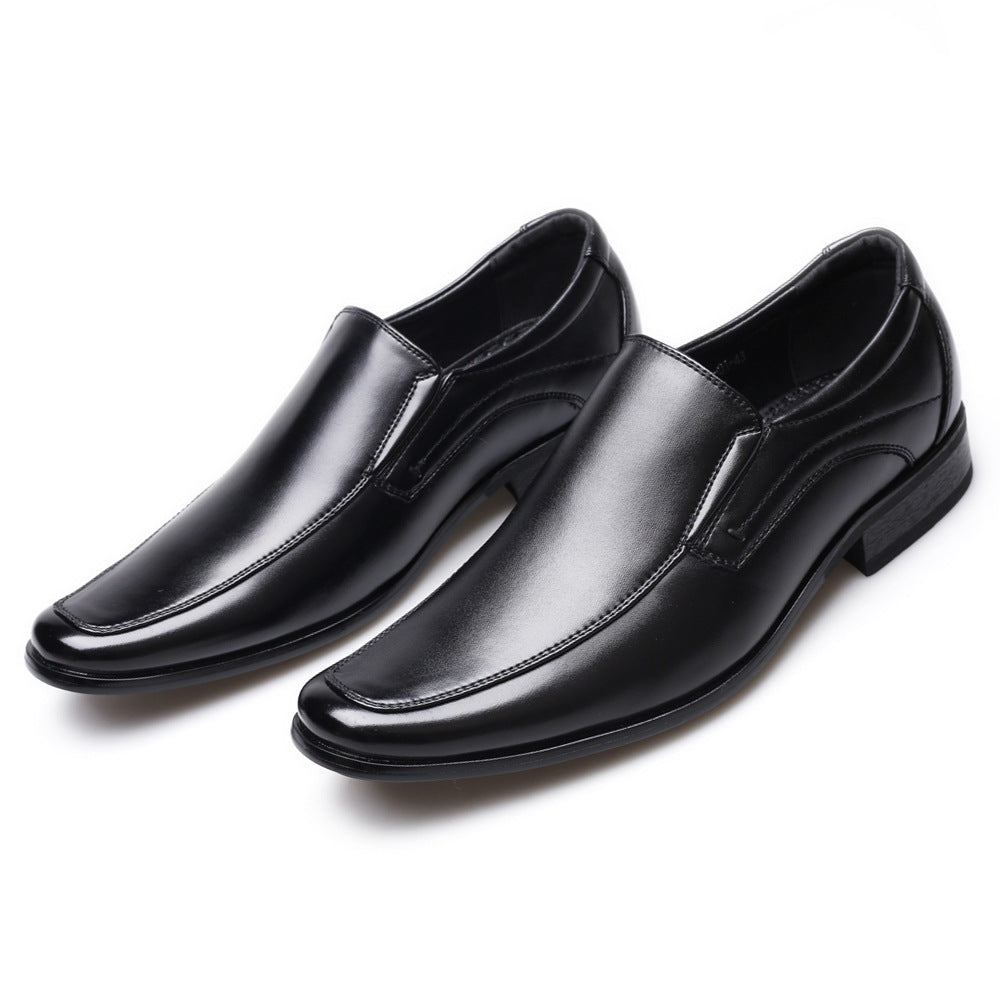 Hand-polished Men's Shoes A Pedal Men's Leather Shoes