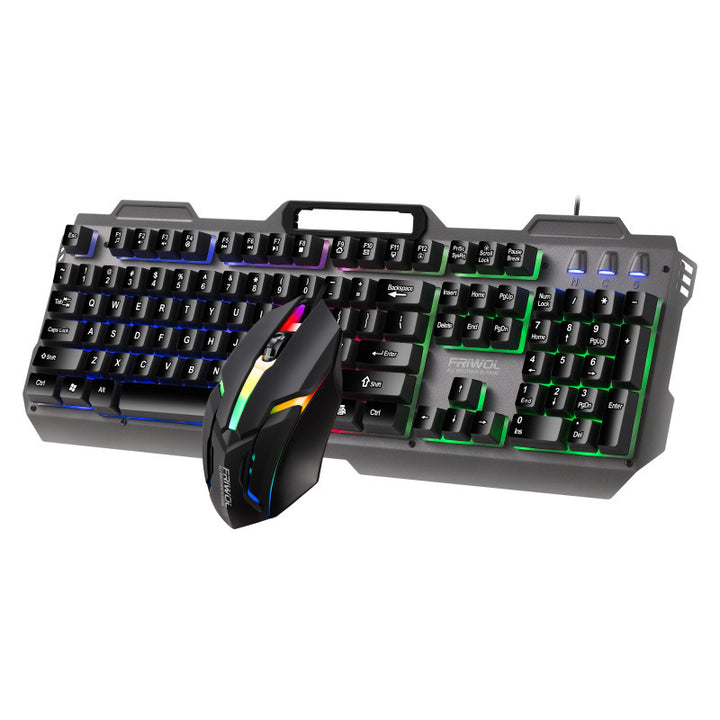 Ensemble clavier et souris de jeu Friends Wolf KT600