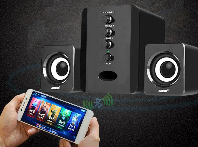 Speakers Computer D-202 Combination Music-Player Subwoofer-Sound-Box Smart-Phones Stereo