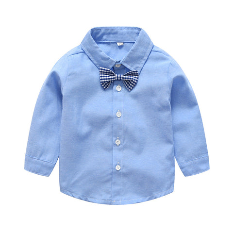 Children's Bow Tie Gentleman Suit Outing Clothes