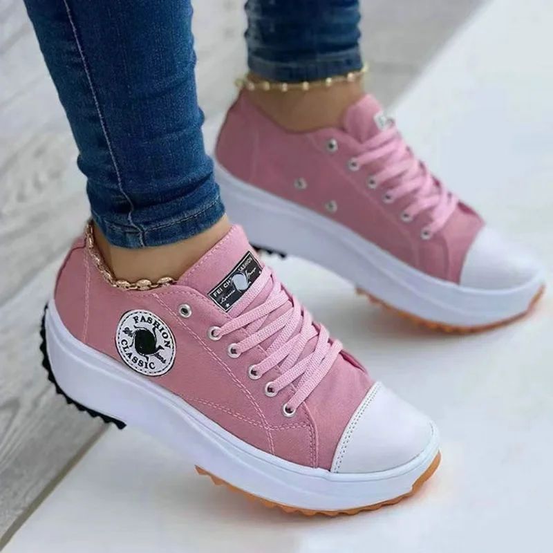 Speedy 2023 klassieke witte canvas schoenen dames sneakers effen