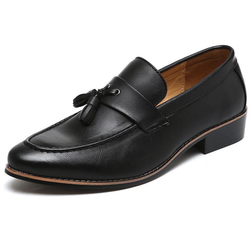 Britiske Retro Slip-on Tassel Loafers Herre Casual