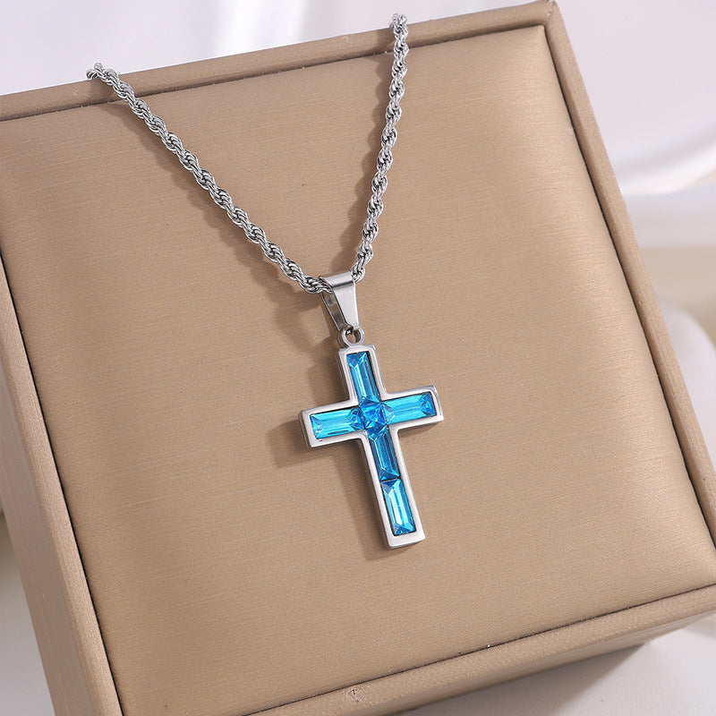 Diamond Cross Necklace