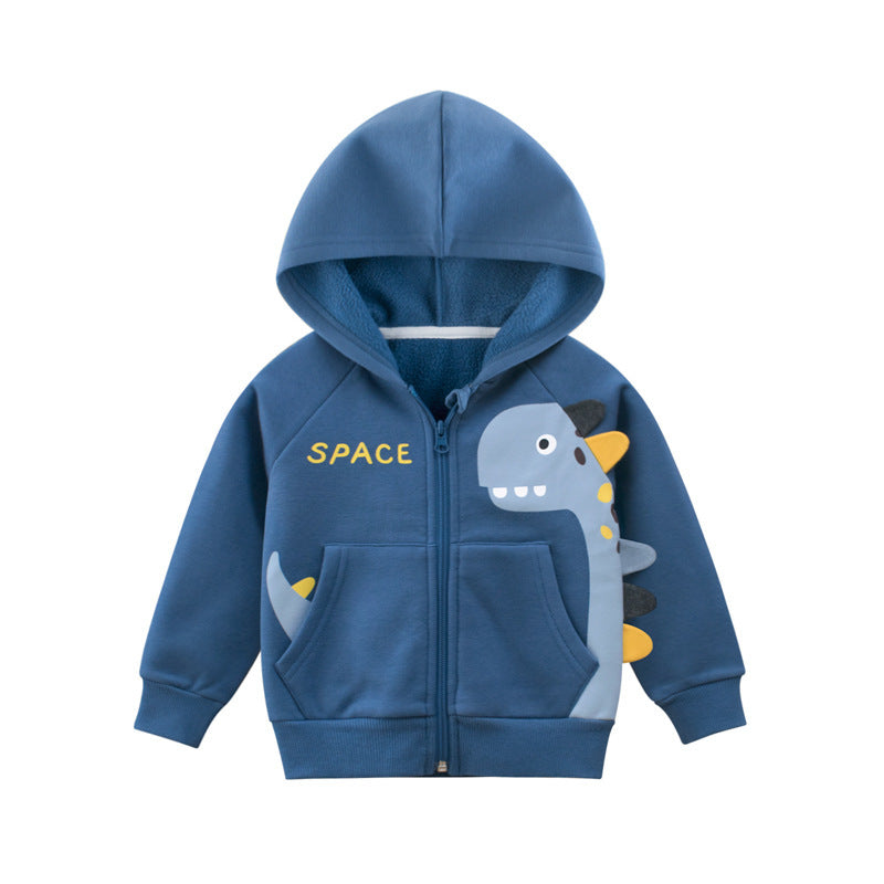 Børnejakke sweater fleece baby drengetøj