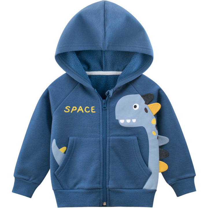 Børnejakke sweater fleece baby drengetøj