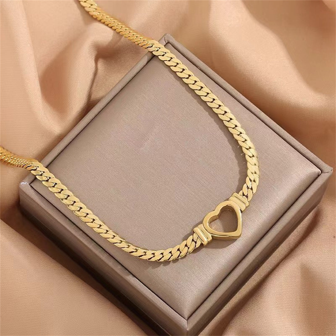 Love Chain Necklace Bracelet For Women