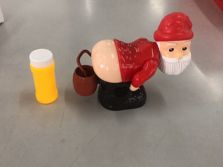 Electric Santa Claus Bubbles Machine