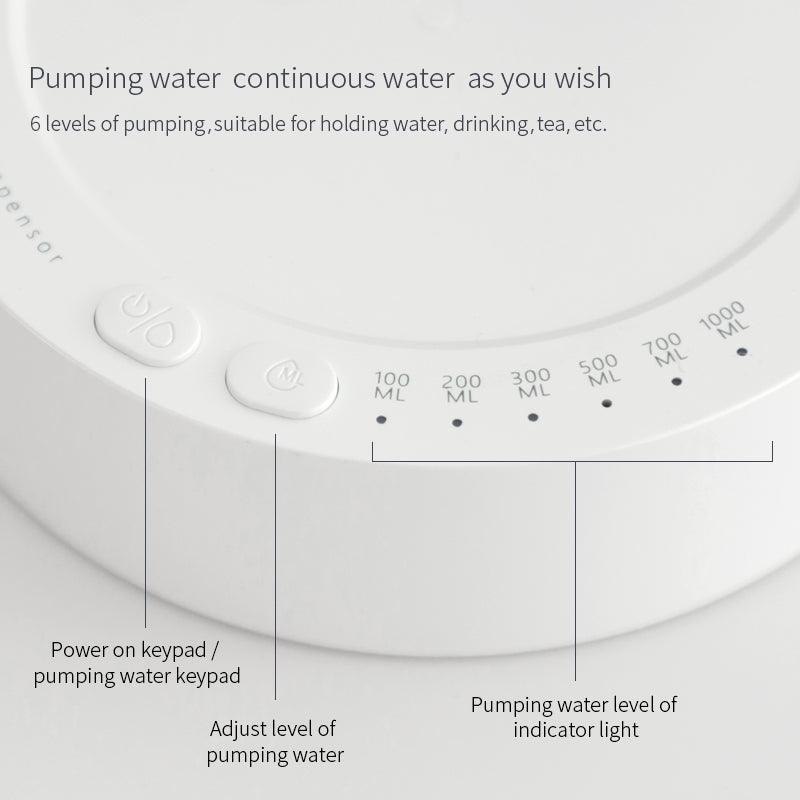 Distributeur de bureau distributeur d'eau électrique Gallon d'eau automatique distributeur d'eau Rechargeable