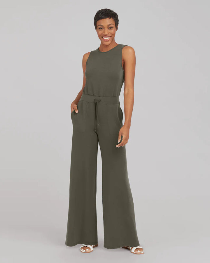 Modieuze dames jumpsuit met veters