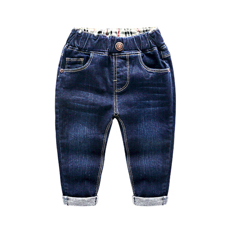 Pantalon en jean enfant petite et moyenne taille