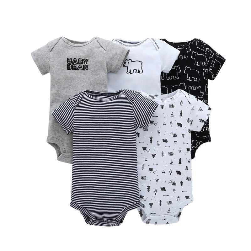 Baby Boy Assorterede Onesie Sæt