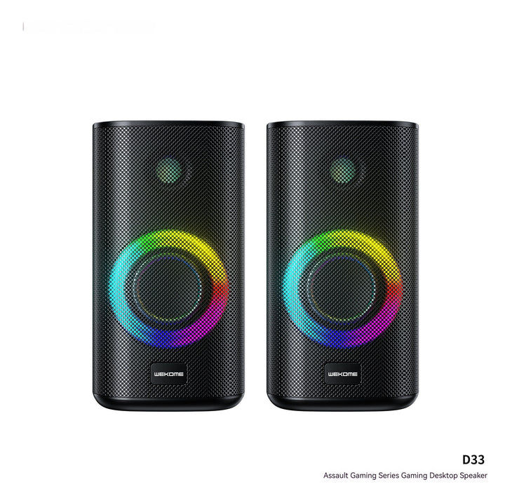 Game Colorful E-sports Desktop Bluetooth Speaker Dual Speaker Computer Stereo Speaker