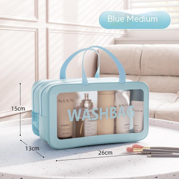 Large Capacity Dry Wet Separation Washing And Makeup Bag Portable