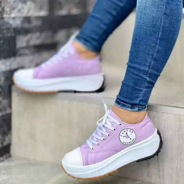 Speedy 2023 klassieke witte canvas schoenen dames sneakers effen