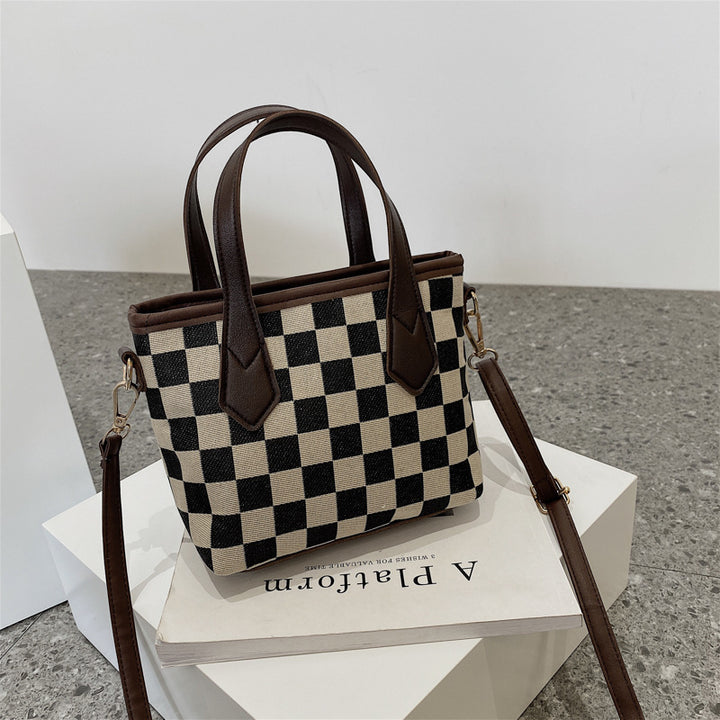 Fashion Houndstooth Shoulder Bags