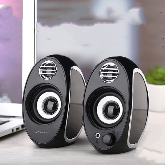 Laptop Mini Speaker Desktop Computer Audio Super Dynamic Bass Boost Home