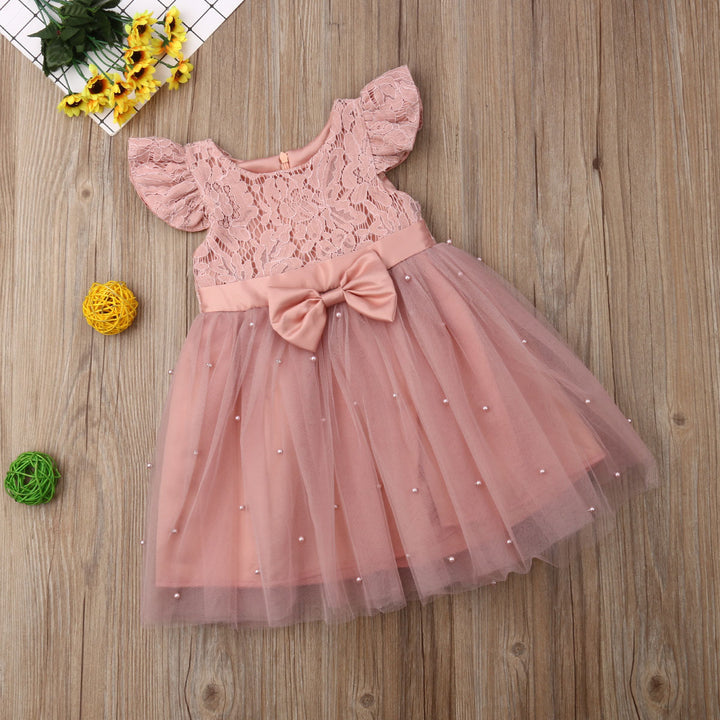 Robe de bébé pour enfants, vêtements d'été pour filles