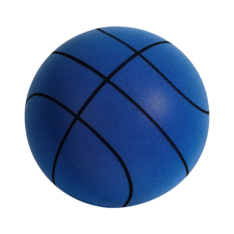 Silent High Density Foam Sports Ball Indoor Mute Basketball Soft Elastic Ball Children Sports Toy Games