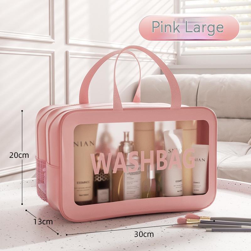 Large Capacity Dry Wet Separation Washing And Makeup Bag Portable