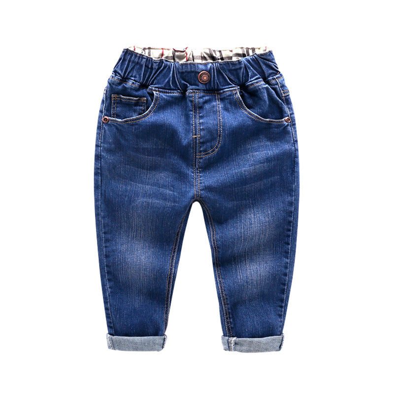 Pantalon en jean enfant petite et moyenne taille