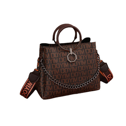 Light Luxury High-grade Niche Women Bag Retro Textured