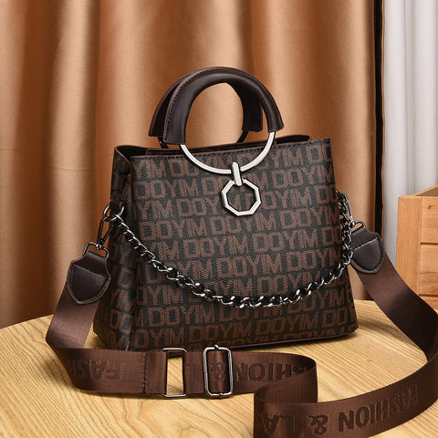 Light Luxury High-grade Niche Women Bag Retro Textured