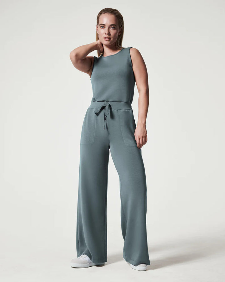 Modieuze dames jumpsuit met veters