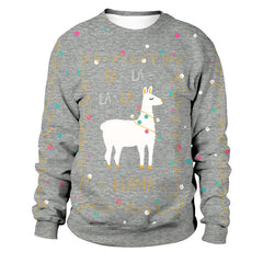 Christmas Element Men's And Women's Round Neck Sweater