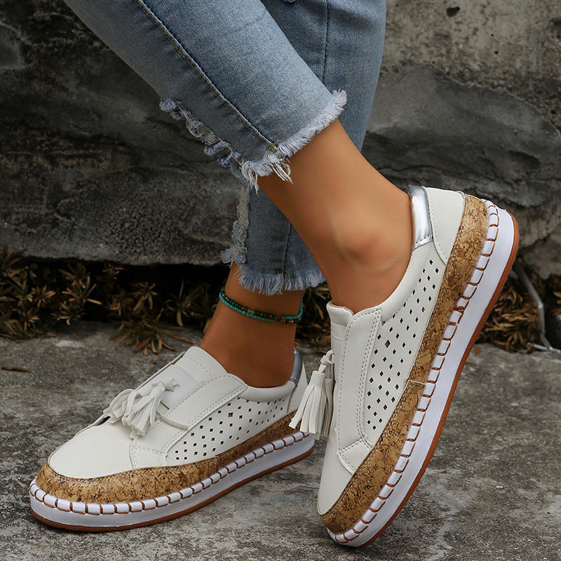 Tassel Flats Loafers Women Casual Cozy Shoes