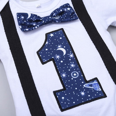 Newborn Baby Boy Clothes 1 Year Birthday Costume Boys