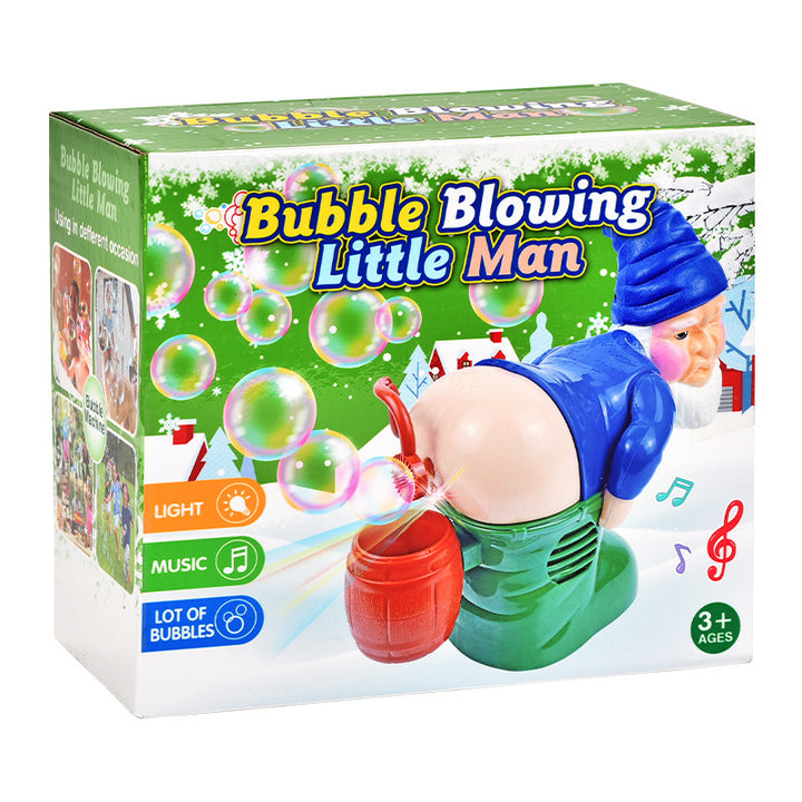 Electric Santa Claus Bubbles Machine