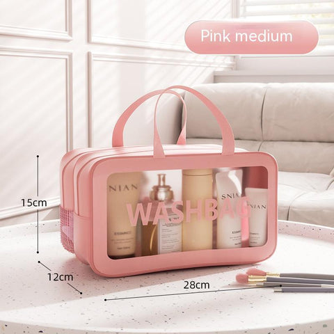 Large Capacity Dry Wet Separation Washing And Makeup Bag Portable