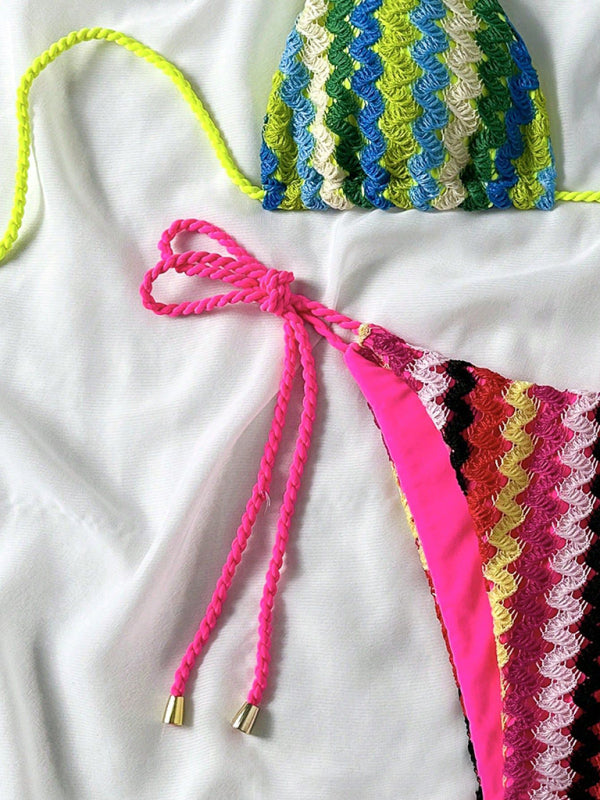 Sexy Knitted String Bikini