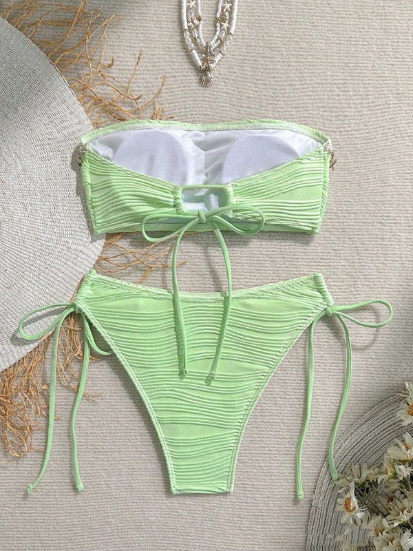 Sexy Starfish Shell Tassel Swimsuit Bikini