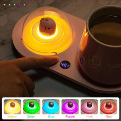 Smart Coffee Mug Warmer for Milk Tea Water Cocoa Cup