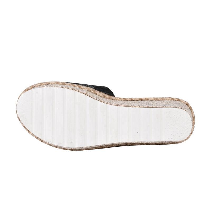 Fashion-sandalen met sleehak voor dames