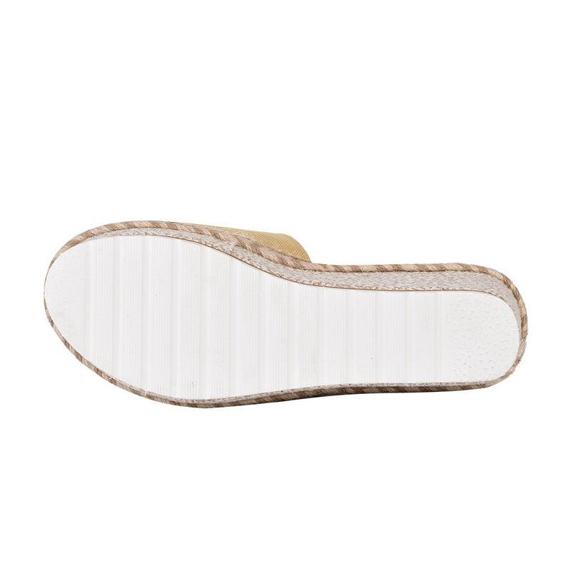 Fashion-sandalen met sleehak voor dames