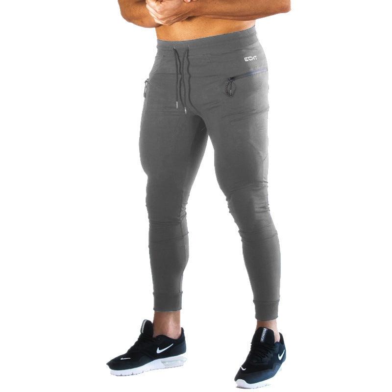 Mens Fitted Zipped Pocket Joggers