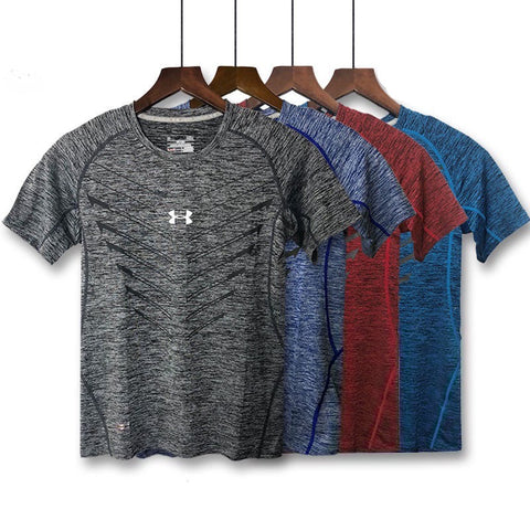 Men's short sleeve sports t-shirt quick-drying