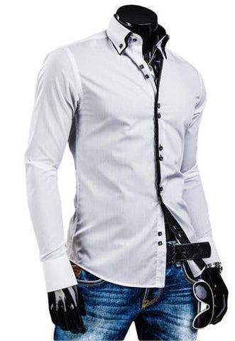 Slim Fit Button Collar Shirts