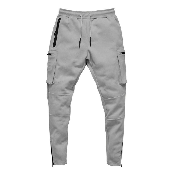 Pantalon de Fitness décontracté pour hommes, nouveau Style, pantalon de sport à fermeture éclair