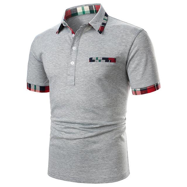 Mænd Polo Herre Shirt Kortærmet Polo Shirt