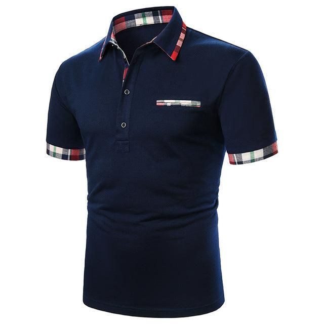 Mænd Polo Herre Shirt Kortærmet Polo Shirt